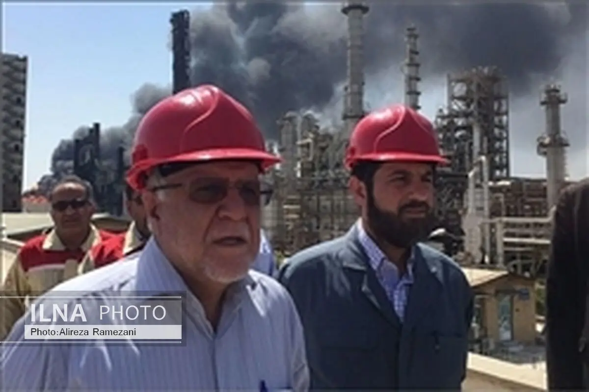 دلایل آتش سوزی پتروشیمی بوعلی سینا قطعا خرابکاری نیست