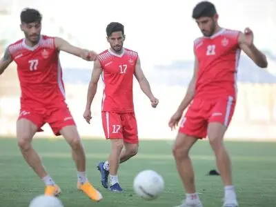 گزارش تصویری از آخرین تمرین پرسپولیس پیش از بازی با آلومینیوم اراک 