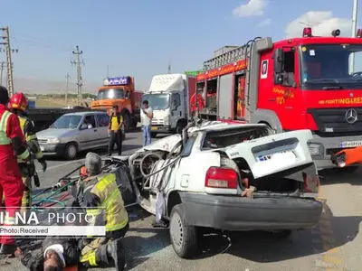 کاهش تلفات جانی تصادفات 3 ماهه اول سال جاری در البرز