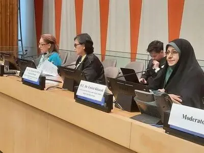 ​برگزاری پنل تخصصی«توانمندسازی زنان؛ توان افزایی خانواده، توسعه جامعه» در سازمان ملل