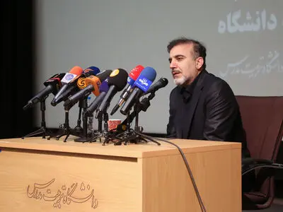حضور مسعود سلیمانی در دانشگاه تربیت مدرس 
