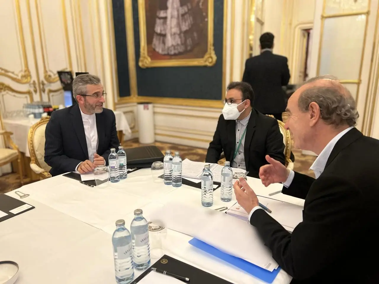 EU’s Mora hails ‘timely exchange’ with Iran’s deputy FM