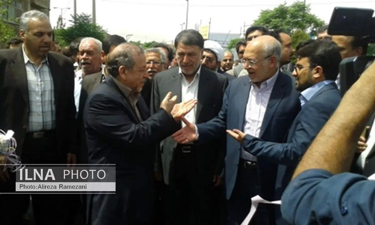 بلوار حرم راوند کاشان افتتاح شد
