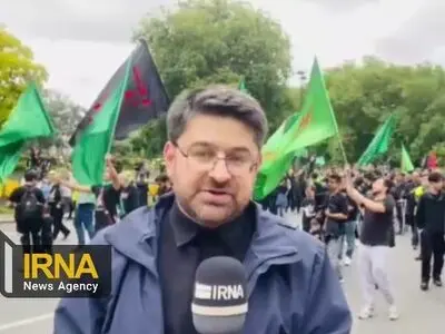 گزارشی از راهپیمایی عاشورایی در لندن + فیلم