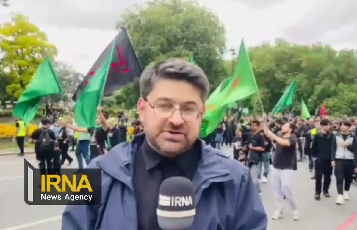 گزارشی از راهپیمایی عاشورایی در لندن + فیلم