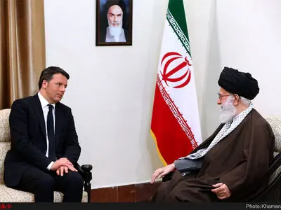 دیدار نخست وزیر ایتالیا با مقام معظم رهبری 