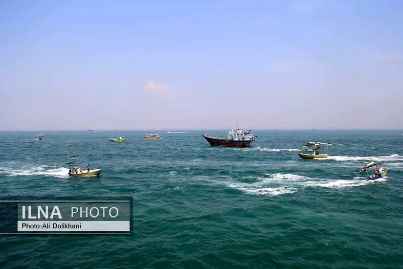 رزمایش دریایی حمایت از مردم غزه - 03
