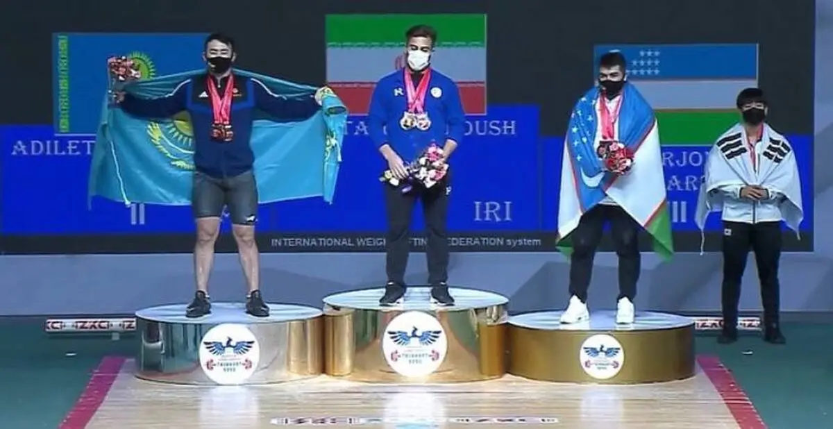 مدال طلا برای کیانوش رستمی؛ میری پنجم شد