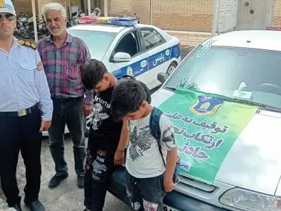 توقیف پراید پس از انتشار ویدئوی رانندگی کودک ۱۲ ساله