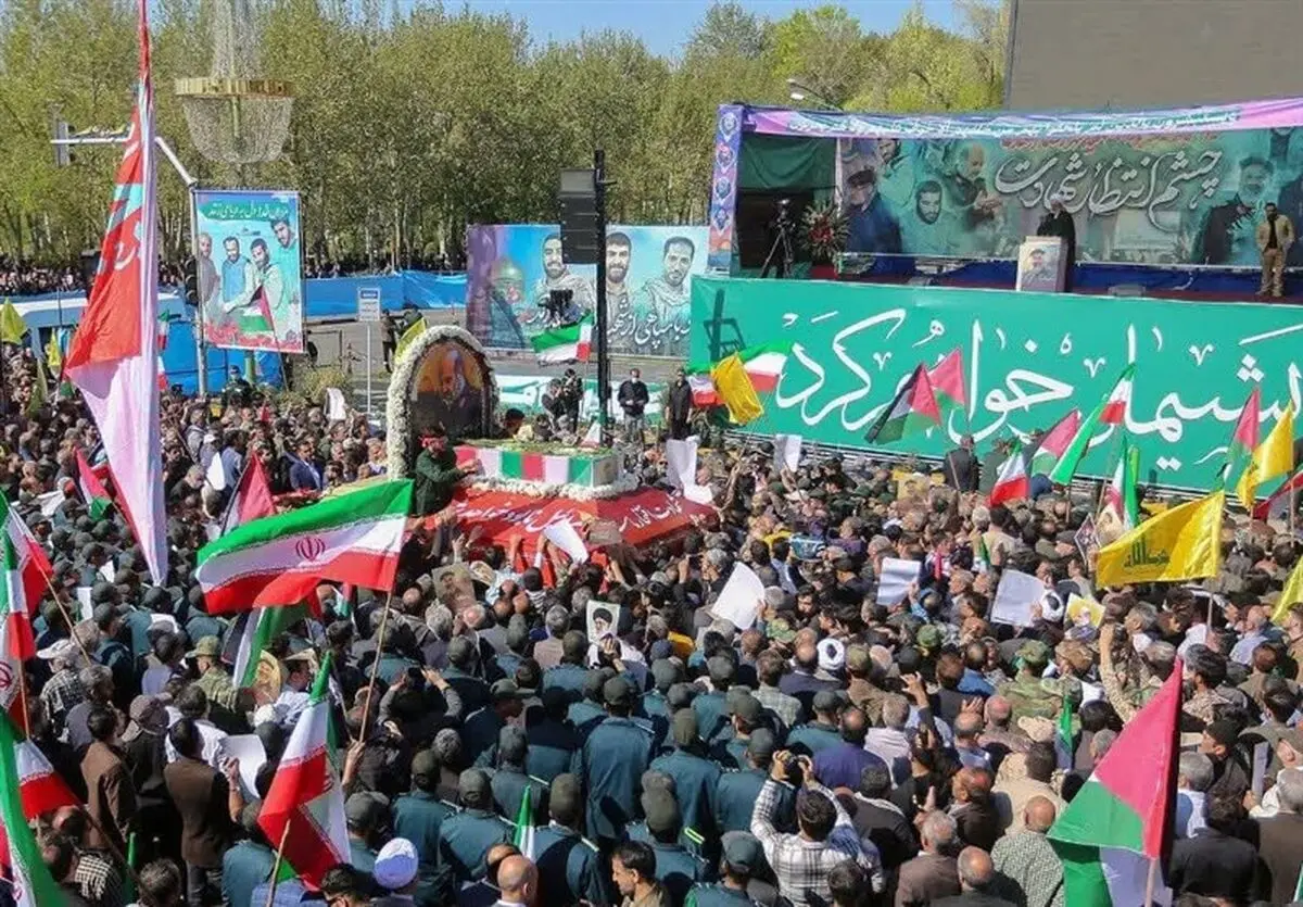 پیکر سردار سرلشکر محمدرضا زاهدی به خاک سپرده شد