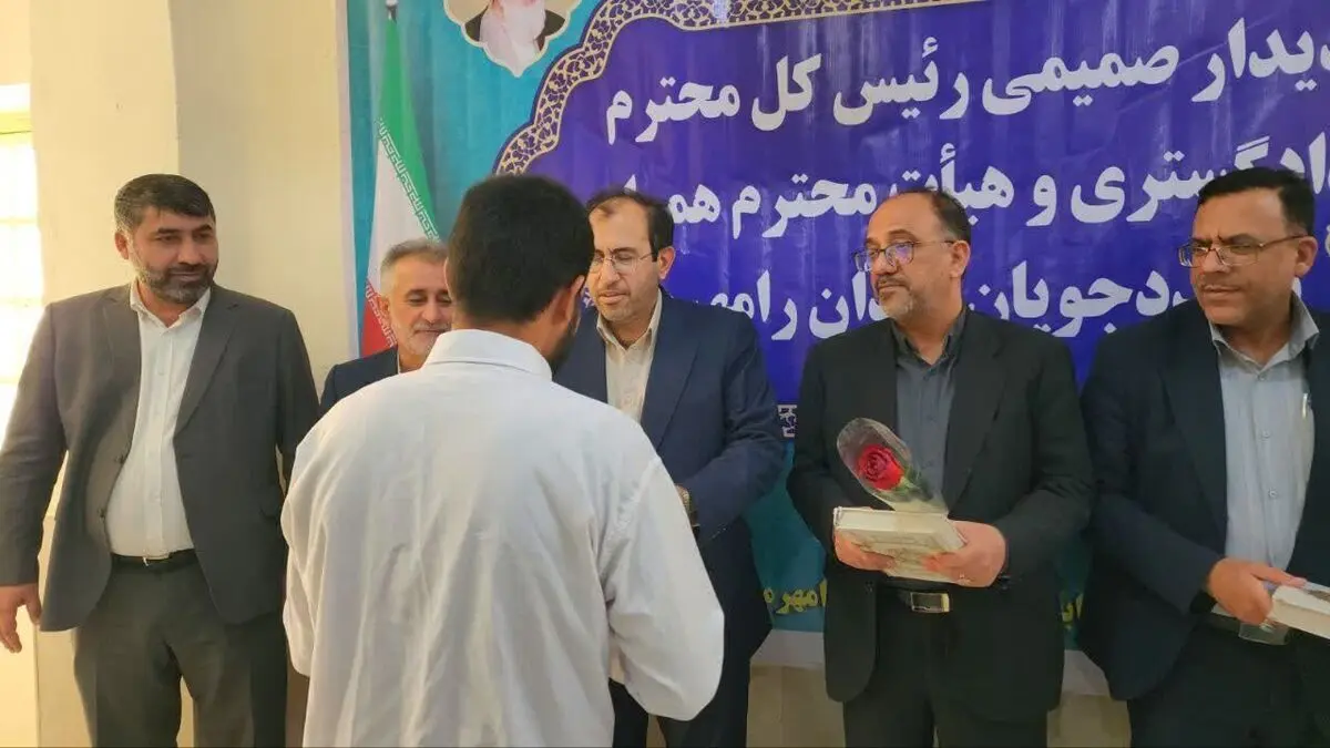 آزادی ۱۹ زندانی واجد شرایط در رامهرمز 