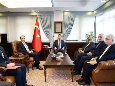 خداحافظی سفیر ایران با معاون وزیر امور خارجه ترکیه