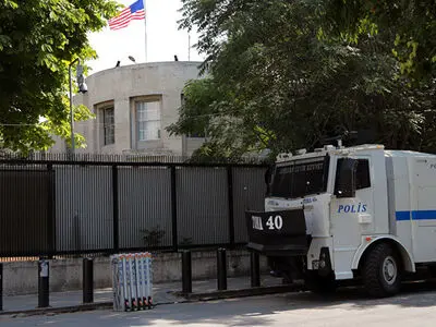 بازداشت یک مظنون در رابطه با حمله به سفارت آمریکا در ترکیه