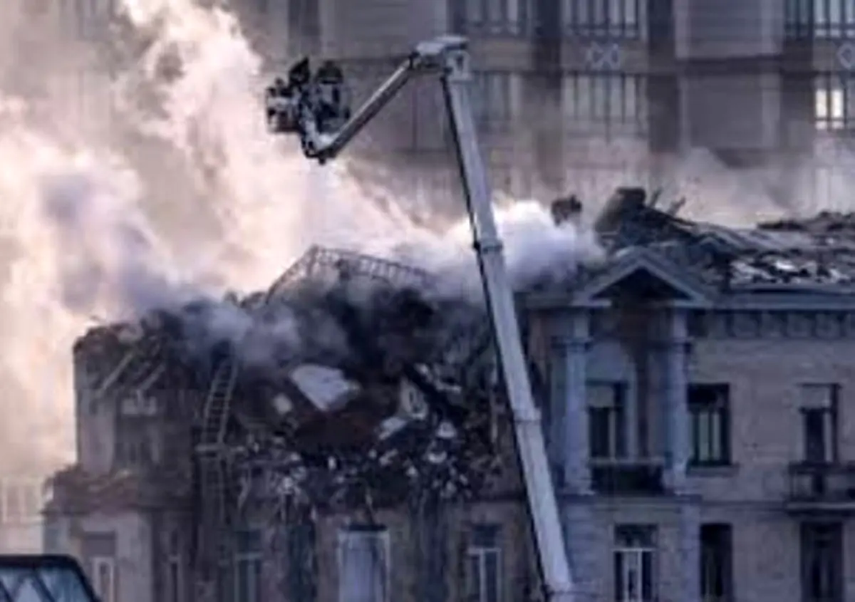 ۷ مصدوم در پی حمله پهپادی روسیه به منطقه سومی