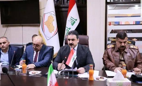 پیگیری مسائل مرزی در دیدار رئیس سازمان مرزبانی عراق با هیئت ایرانی