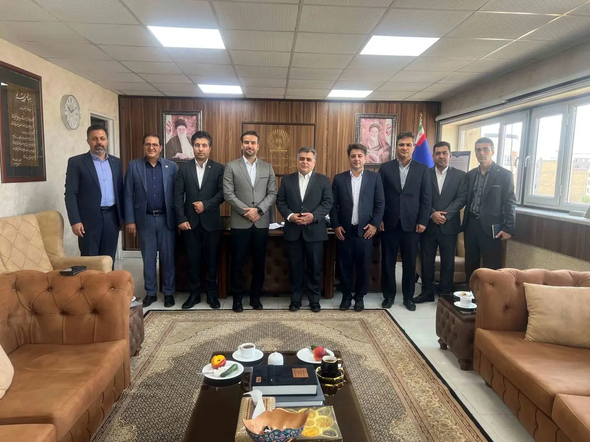 دیدار مدیرعامل ایران کیش با سرپرستی بانک تجارت آذربایجان غربی