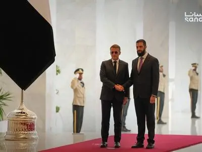 ماکرون و الجولانی دیدار کردند
