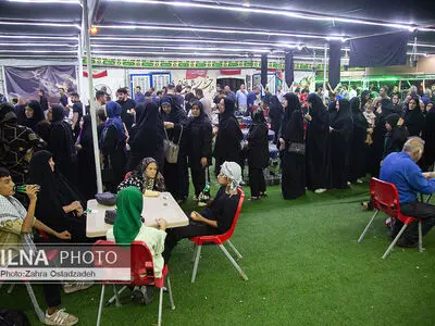 عبور زائران اربعین حسینی از مرز تمرچین