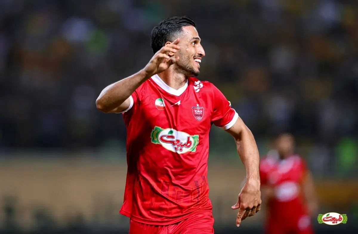 ویدیو: گل اول پرسپولیس به فولاد توسط علیپور