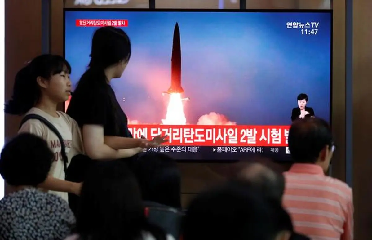 North Korea fires short-range ballistic missiles for the second time in a week