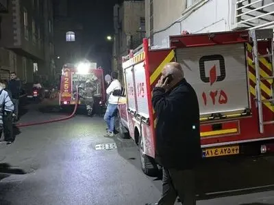 انفجار مواد محترقه در تهران ساختمان دو طبقه را تخریب کرد