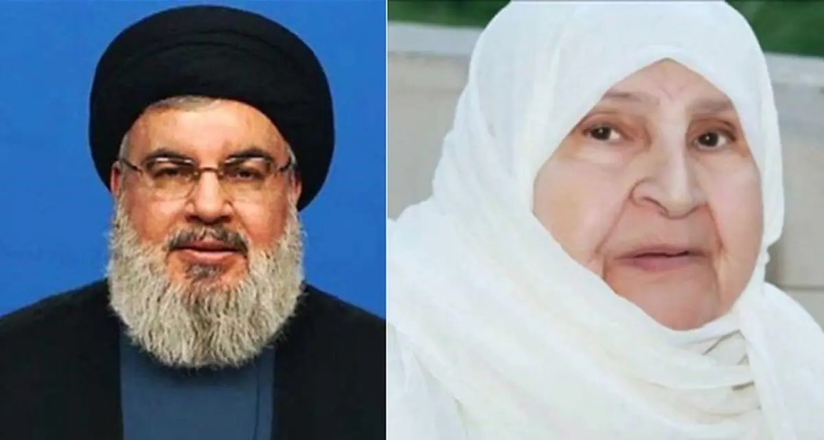 مادر همسر سیدحسن نصرالله درگذشت