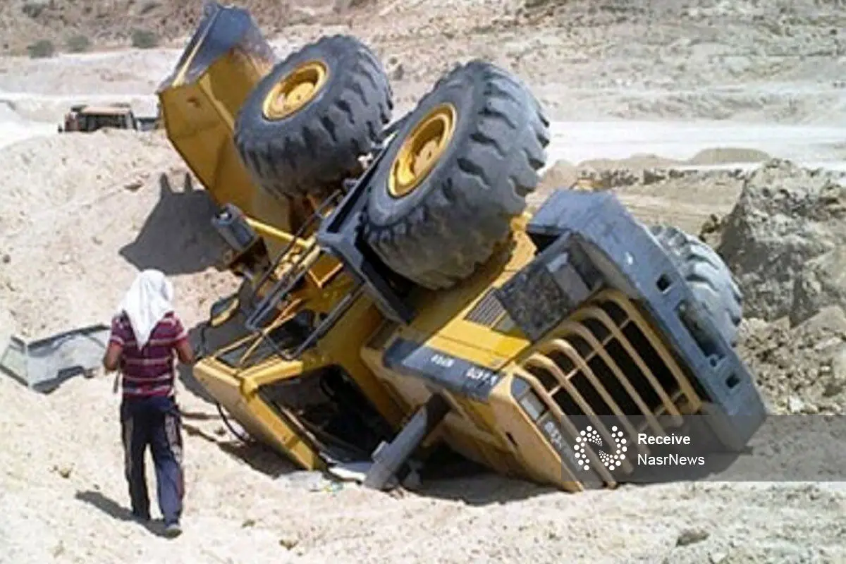 مصدومیت ۳ کارگر در پی واژگونی لودر در معدنی در چاراویماق 