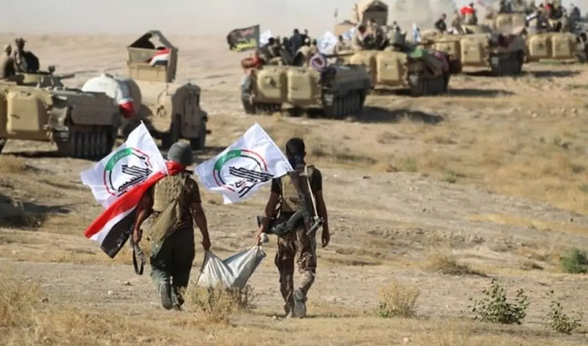 طائرة مسیّرة تستهدف موقعاً للحشد الشعبی شرق صلاح الدین
