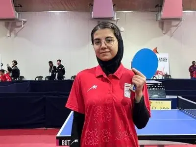 حنانه نجاتی قهرمان پاراتنیس روی میز جوانان آسیا شد