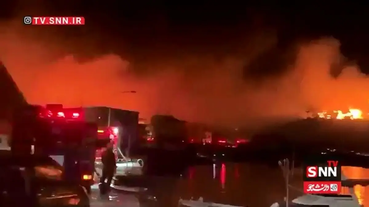 آتش‌سوزی مهیب در ژاپن؛ بیش از ۲۰ ساختمان در حال سوختن‌اند + فیلم