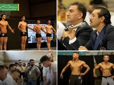 رقابت 179 ورزشکار در دومین دوره مسابقات بدنسازی کاپ آزاد ارس 