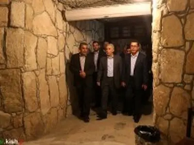 افتتاح فاز سوم شهر زیر زمینی کاریز در گرامیداشت روز کیش