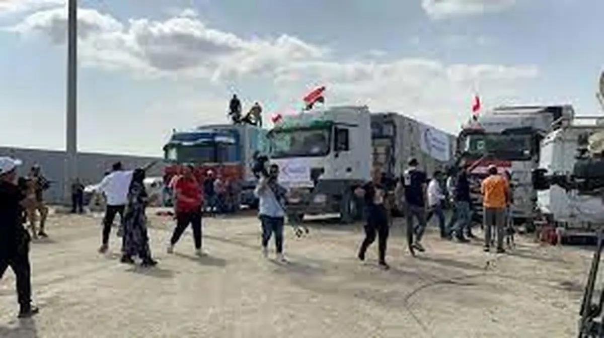 موافقت اسرائیل با ورود روزانه ۱۰۰ کامیون کمک‌های انسانی به غزه