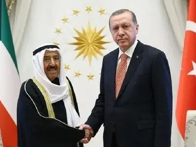 پیام مکتوب امیر کویت به اردوغان