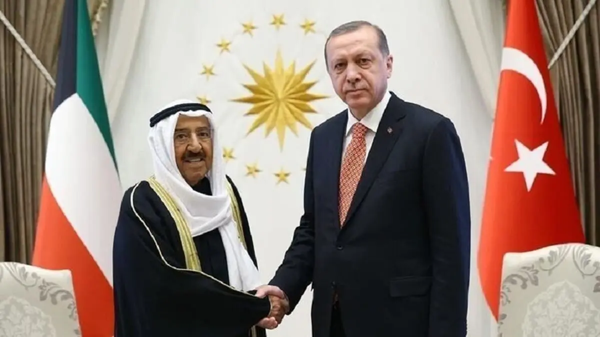 پیام مکتوب امیر کویت به اردوغان