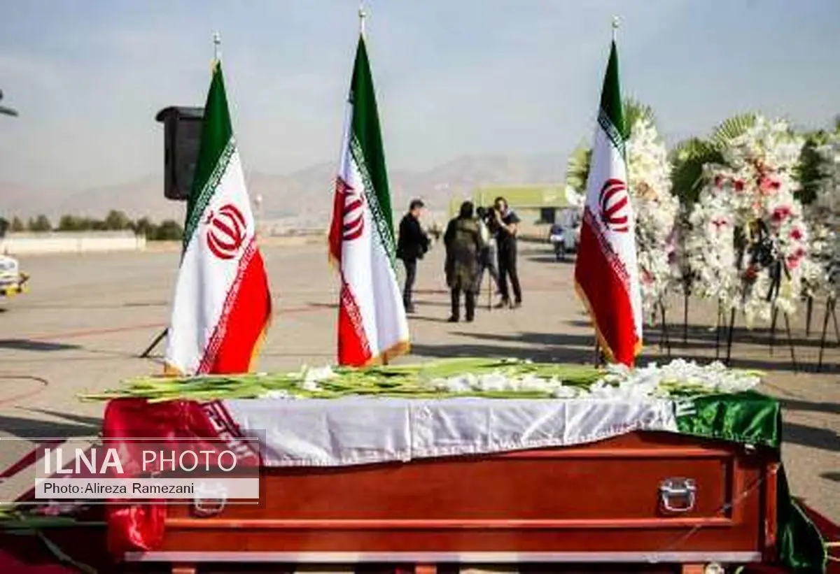تشییع پیکر دو تن از جان‌باختگان حادثه منا در آبادان