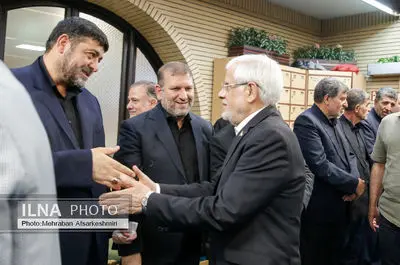 مراسم ختم مادر رئیس جمعیت هلال احمر 
