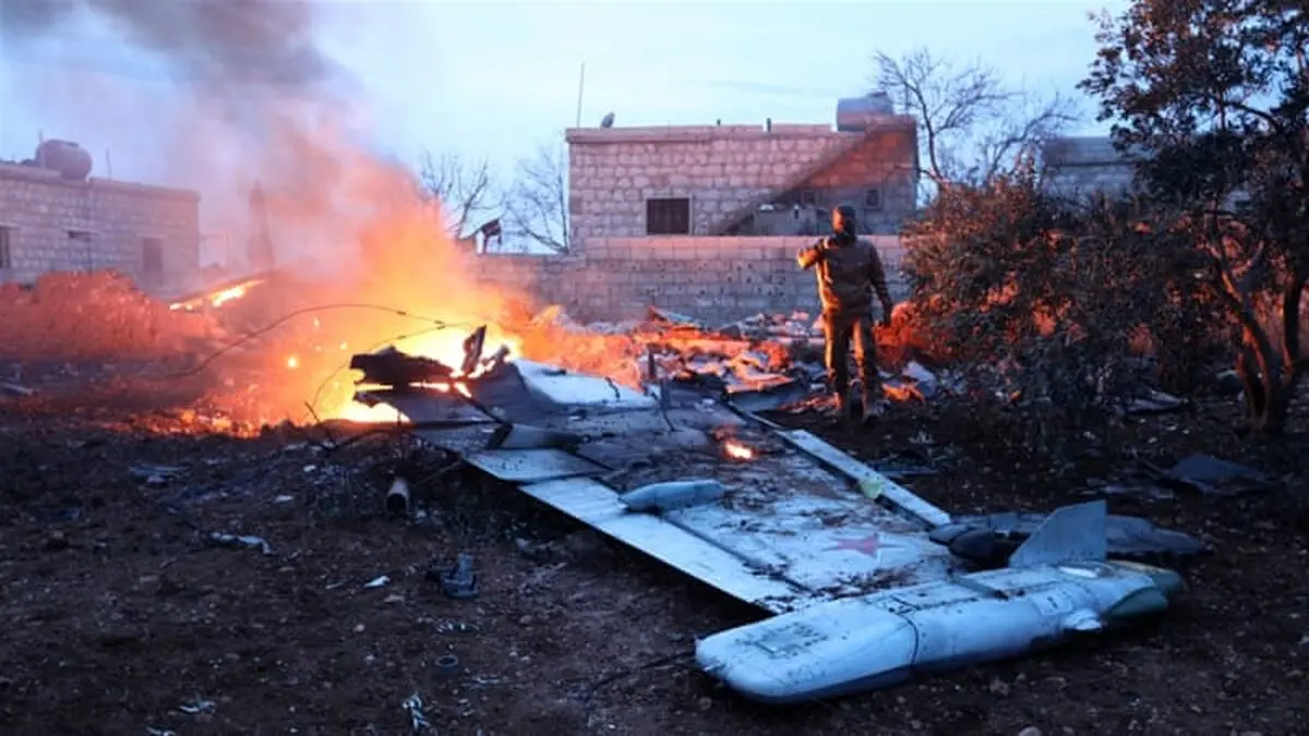Russian Sukhoi fighter jet shot down in Syria's Idlib