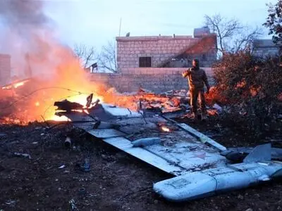 Russian Sukhoi fighter jet shot down in Syria's Idlib