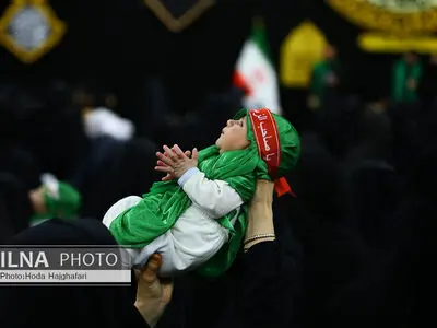همایش شیرخوارگان حسینی در شبستان حرم حضرت فاطمه معصومه (س)