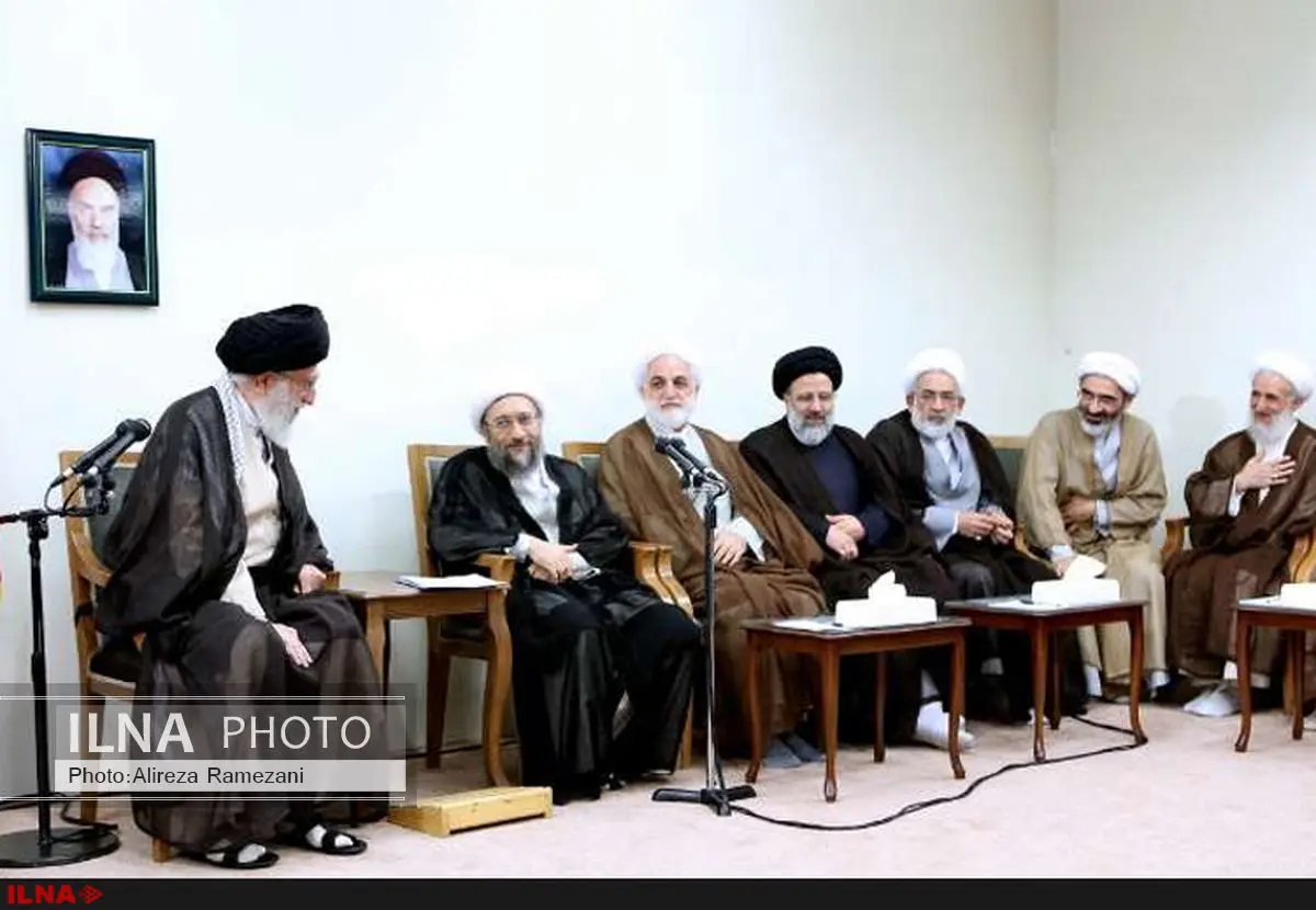 دیدار رییس و مسئولان قوه قضاییه با رهبر انقلاب