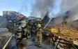 آتش‌سوزی گسترده در شهرک صنعتی شمس‌آباد