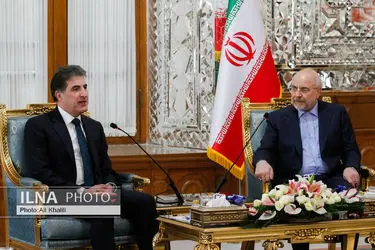 دیدار رئیس مجلس با رئیس اقلیم کردستان عراق