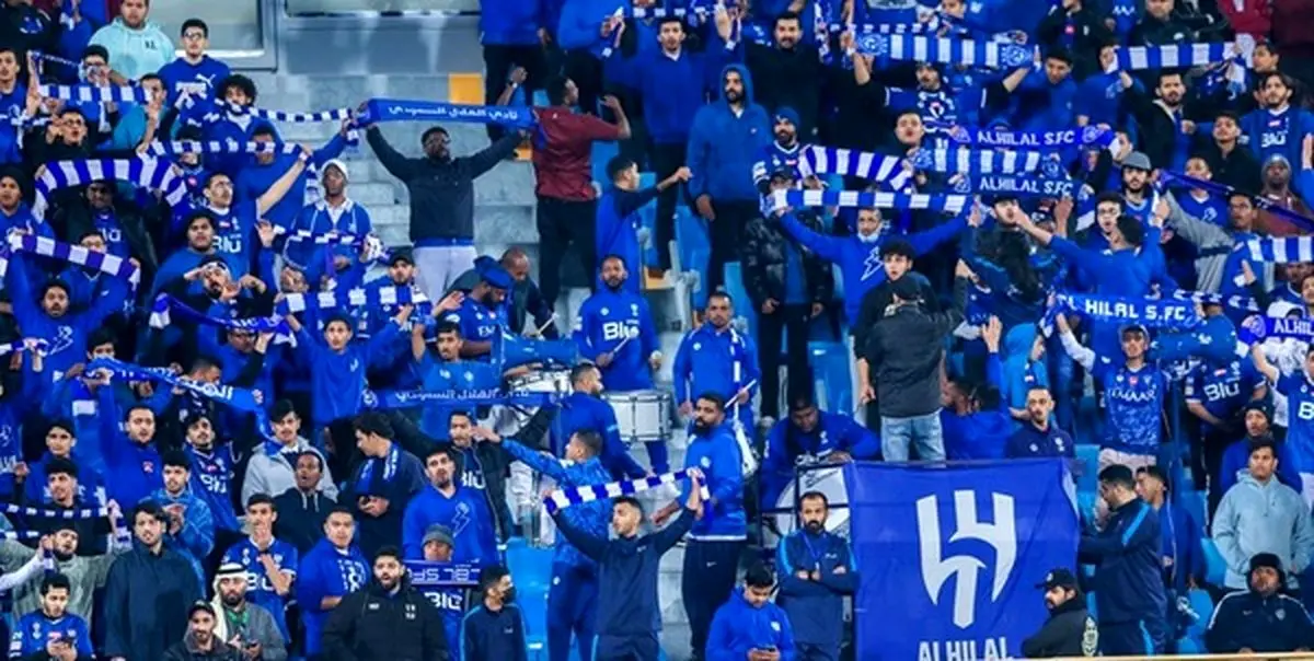 ویدیو: ورود هواداران الهلال به ورزشگاه الجنوب