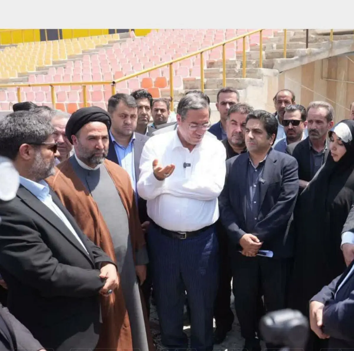 بازسازی ورزشگاه شهید باکری ارومیه با شتابی جهادی / بهره‌برداری تا پایان مرداد