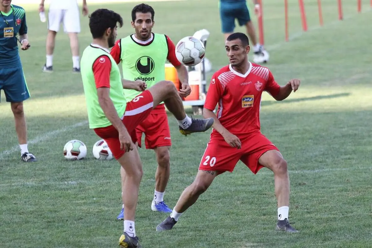 فرار از تله آفساید برنامه تمرین پرسپولیس