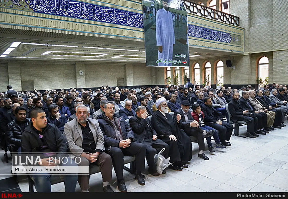مراسم ختم مرحوم رکن‌آبادی برگزار شد