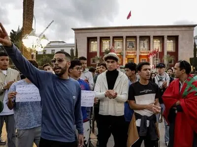 اعتصاب معلمان مراکش/ کادر آموزشی به خیابانها آمدند