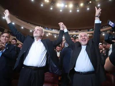 تجمع انتخاباتی حامیان «مسعود پزشکیان»