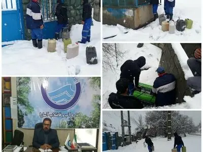 بارندگی‌های اخیر سبب قطع آب در آسارا نشد